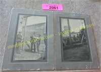 Antique black & white photographs preparation