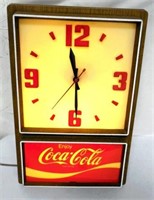 Plastic Coca Cola Plastic Wall Clock