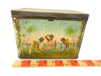 Thomas J Lipton Tin Box with inner Lid