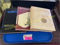 1947, 1952, 1984 Hawkeye yearbooks