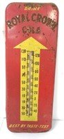R.C.Cola Tin Thermometer