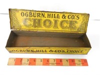 Ogburn Choice Advertising Tin