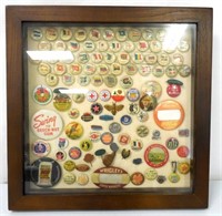 Wooden Display Case Adv,Country's,Pickles