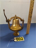 Heavy Signed Brass Bell