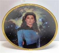 Star Trek - Counselor Deanna Troi Plate #1022C