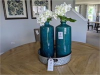 5PC VASE & TRAY