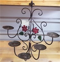 Metal Candle Holder 20" X 20"