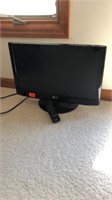 21” LG TV with remote