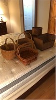 Basket Collection (3-baskets & 3-woven trash