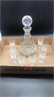 Waterford Crystal Truett with 8-glasses