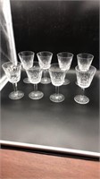 8-Waterford Crystal Glasses