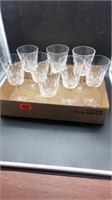8-Tall Waterford Crystal Glasses