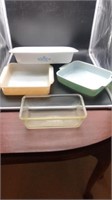 Pyrex, Fire King, Corning Ware glass dishes