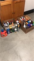 All cleaning supplies & laundry detergent