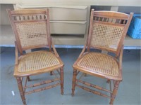 PAIR OF ANTIQUE EASTLAKE SIDE CHAIRS