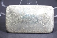 ANTIQUE STERLING SILVER VICTORIAN CASE, 1857