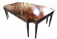 E.J. VICTOR NEOCLASSICAL STYLE DINING ROOM TABLE