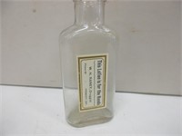 VINTAGE W.H. RANEY DRUGIST PRESCOTT ONT. BOTTLE