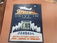 SKYVIEW DRIVE IN SIGN
