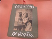 CAPADURA CIGAR CARDBOARD AD