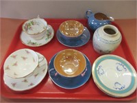 LOT OF VINTAGE DISHES