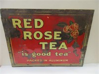 RED ROSE TEA SIGN