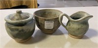 Three Peter's Pottery PIeces