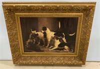 Giclee Print of Hunting Dogs