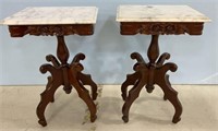 Pair of Antique Reproduction Victorian Style Parlo