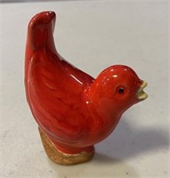 Small Unmarked Wolfe Pottery Bird