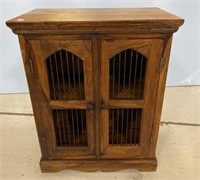 Indo Reproduction Wood Storage Cabinet