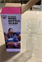 The original wine bottle glass