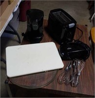 Misc lot w/one cup Coffee maker