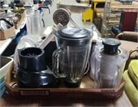 Lot of small kitchen appliances