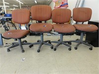4 computer chairs