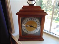 WALNUT MANTEL CLOCK