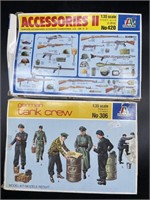 (2) Sets of 1/35 Scale Military Miniatures -