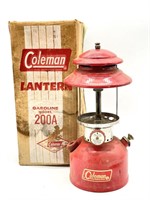Coleman 200A Lantern with Box 2/68 (no globe)