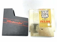 The Legend of Zelda NES Gold Game Cartridge