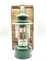 Coleman Lantern Model 220D and Wood Carrying Case