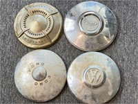 (4) Wheel Covers : Chevrolet, Ford, and