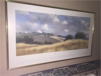 California Hills Don Irwin Large Framed Print