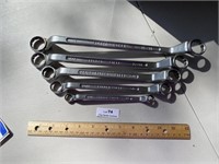 Lot of Closed End Standard Wrenches