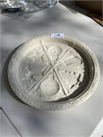 Decorative Bread Stone Pan