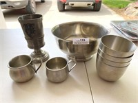 Lot of Pewter Items