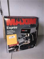 Maxim Expres Expresso & Cappacino Machine