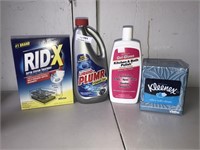 Household Cleaning Lot - Rid-X - ETc