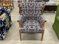 Upholstered Wingback chair