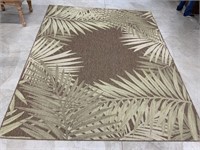 Belgium outdoor rug 7' 10.25" x 10'2"