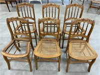 Cane bottom chairs (4 of 6) need caning